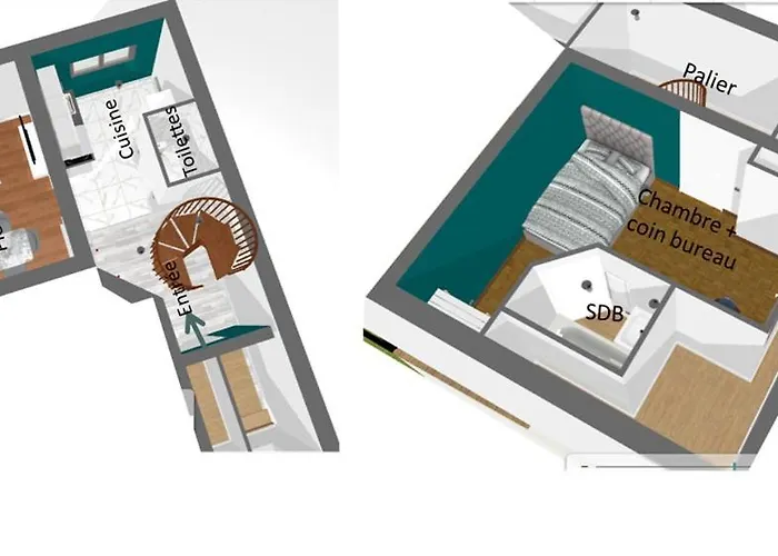 Duplex Confort - Circuit 24h - Pole Sante Sud - Centre Des Expositions - Technoparc Apartmán Le Mans